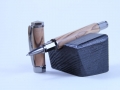 Supreme Pen - olive wood, open
